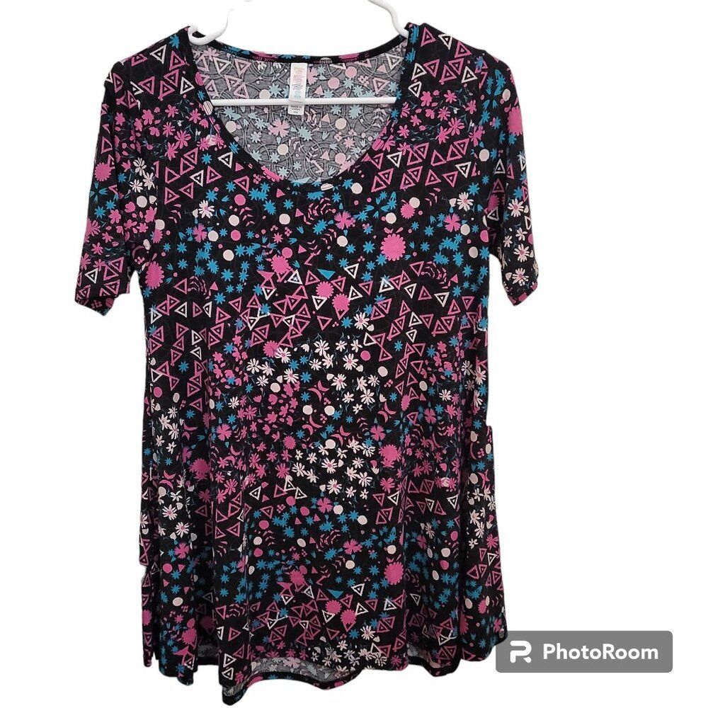 LuLaRoe Geometric Abstract Perfect T